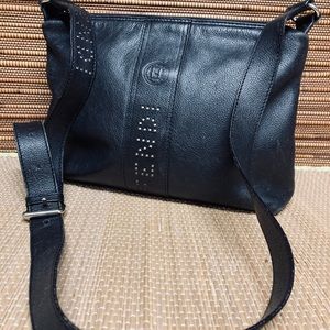 Fendi Purse - Vintage Black Leather Crossbody